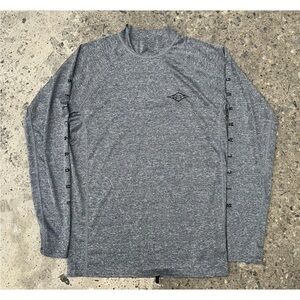 Billabong UPF 50+ Performance Fit Men’s Surf Spellout Shirt XL Grey